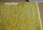 40*60 Cm Sarı Güzel Mikrofiber Toz Paspas Polar Banyo Kaymaz Kauçuk Paspas