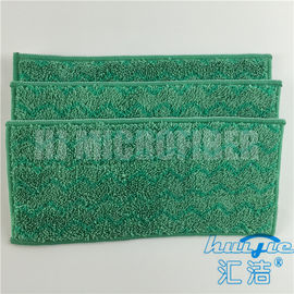 80% Polyester and 20% polyamide Microfiber Wet Mop Pads / reusable mop pads