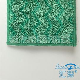 80% Polyester and 20% polyamide Microfiber Wet Mop Pads / reusable mop pads
