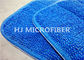 Mavi% 80 Polyester Ticari Mikrofiber Zemin Paspas Pedleri