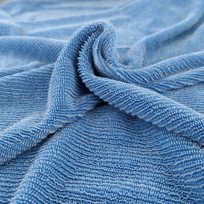 Paspas için 450GSM Örme Çözgü Büküm Süper Emici Mikrofiber Kumaş Rulo